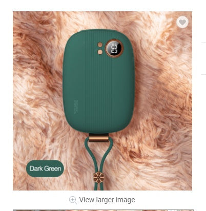 Stay Warm and Charged with the Mini Portable Self-heating Power Bank