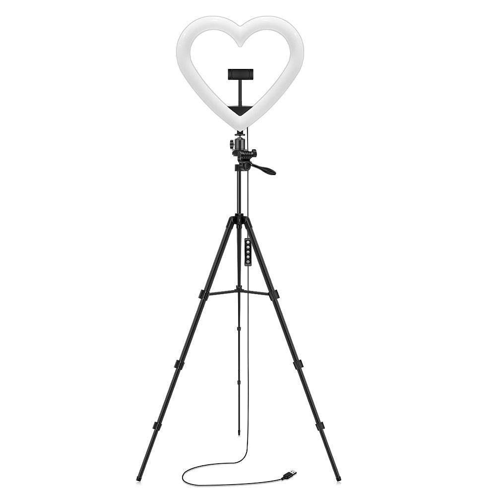 12 Inch Love Style RGB Ring Light With Tripod