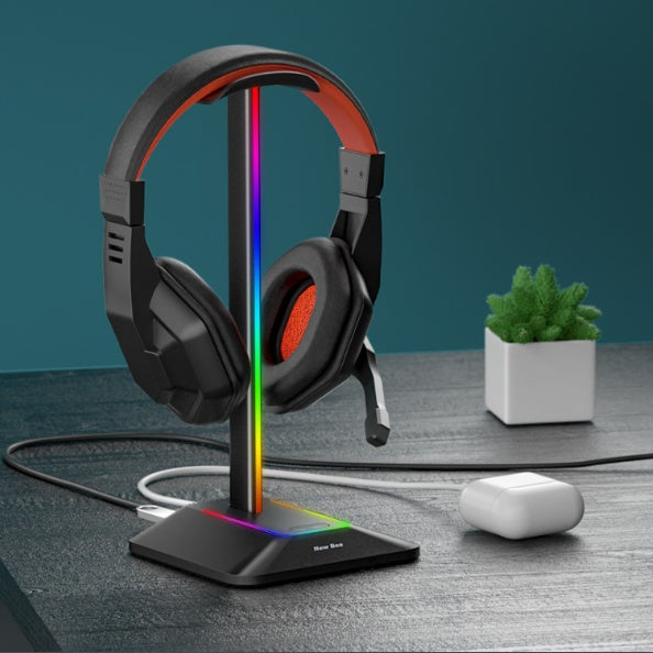 Dual Output Colorful Headwear Headset