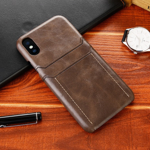 PU leather phone back cover