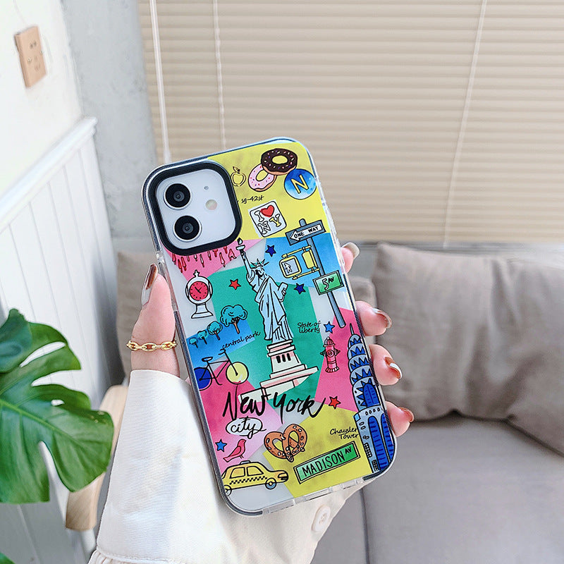 Fashion World Travel Label Phone Cases