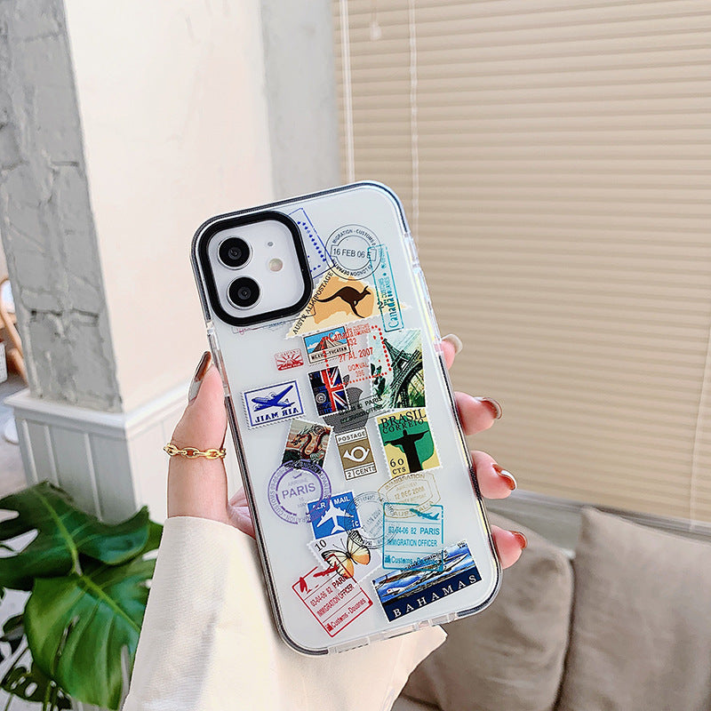 Fashion World Travel Label Phone Cases