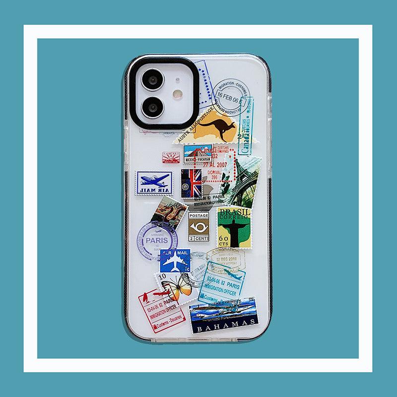Fashion World Travel Label Phone Cases