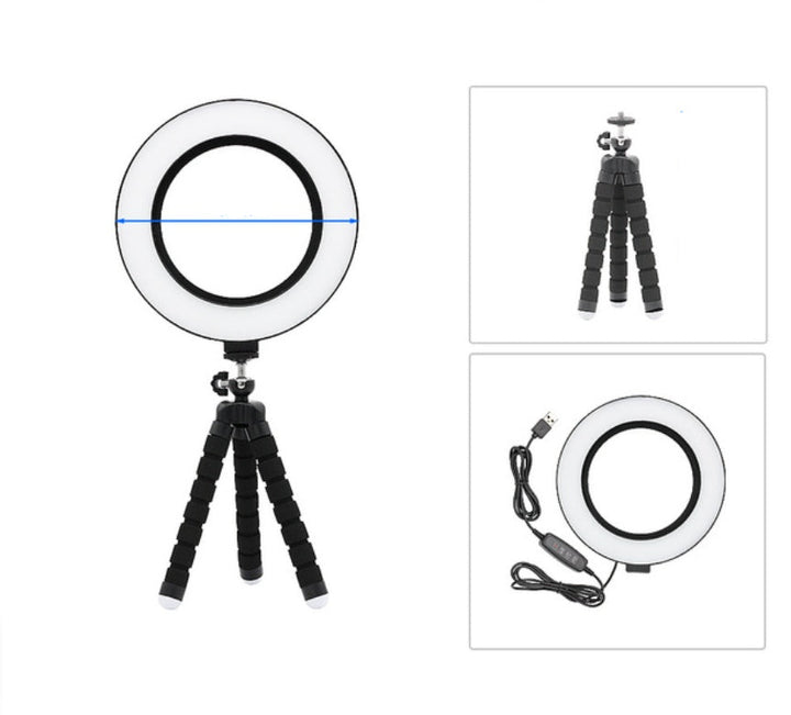 Fill Bracket LED Ring Light