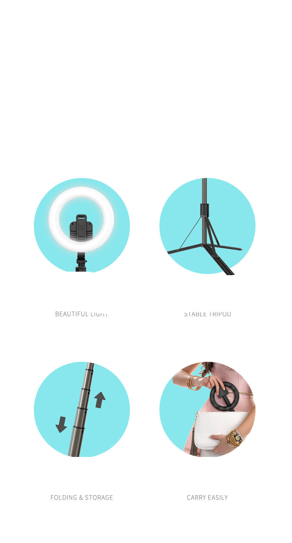 Multifunctional Mobile Phone Ring Light