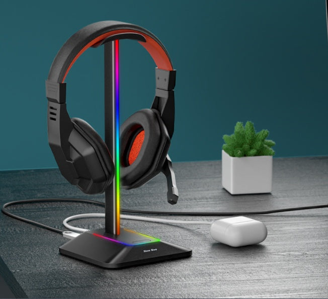 Dual Output Colorful Headwear Headset