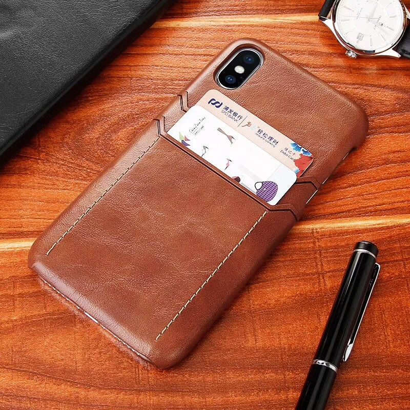 PU leather phone back cover