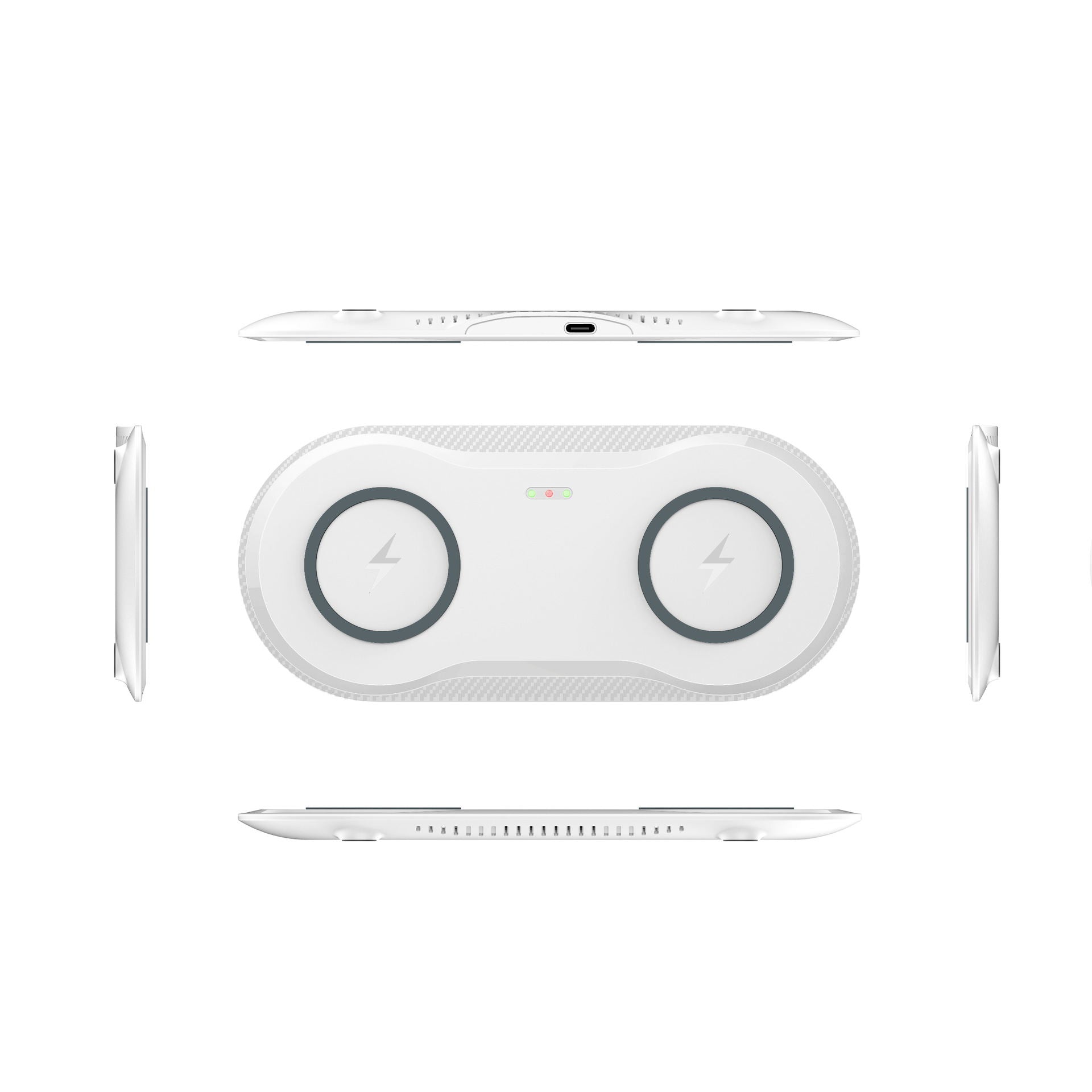 Wireless Dual Mobile Phone Charger