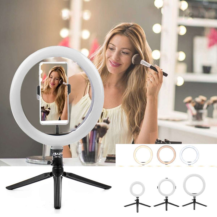 Beauty ring light fill tripod