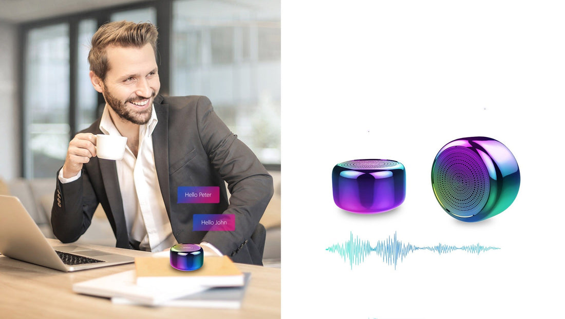Compact TWS Bluetooth Speaker for Powerful Sound on the Go