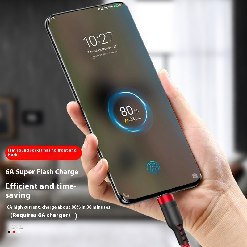 Lengthened Type-C Mobile Phone Charging Cable