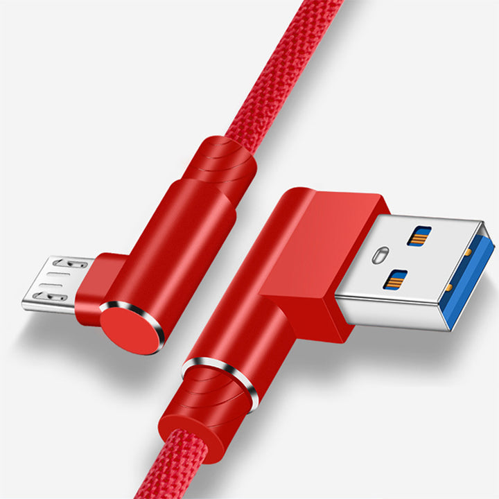 Elbow Fast Charging Mobile Phone Data Cable