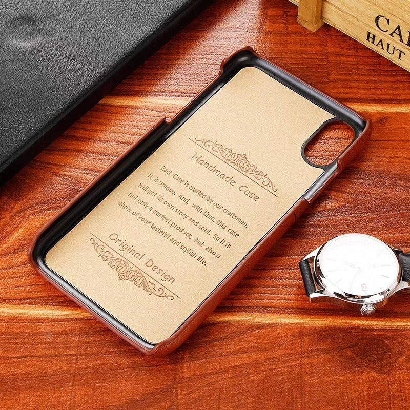 PU leather phone back cover