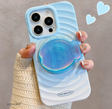 Gradient Ripple Circle For 15 Phone Cases