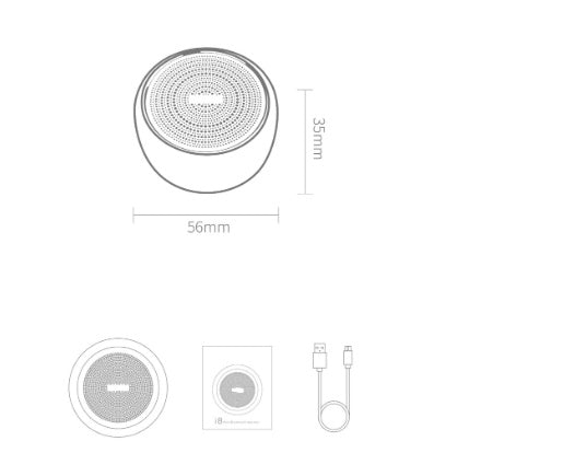 Compact TWS Bluetooth Speaker for Powerful Sound on the Go