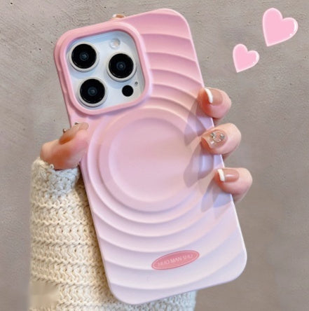 Gradient Ripple Circle For 15 Phone Cases