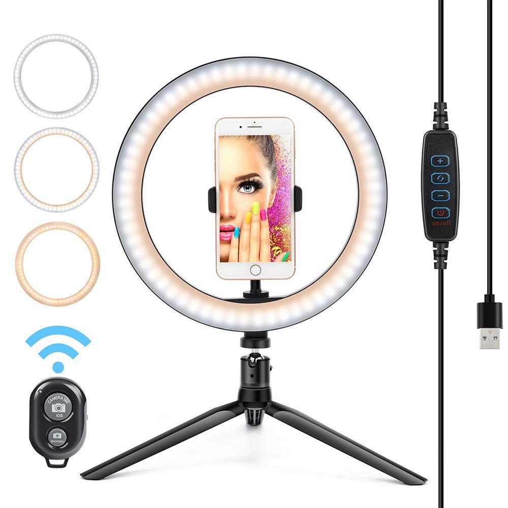 Ring 10 inch Selfie whitening light