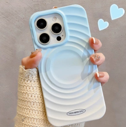 Gradient Ripple Circle For 15 Phone Cases