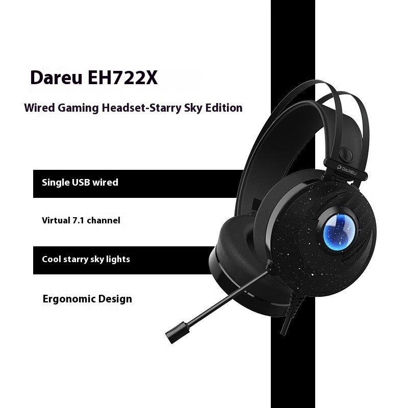 Gaming Electronic Noise Cancelling Wired Headphones