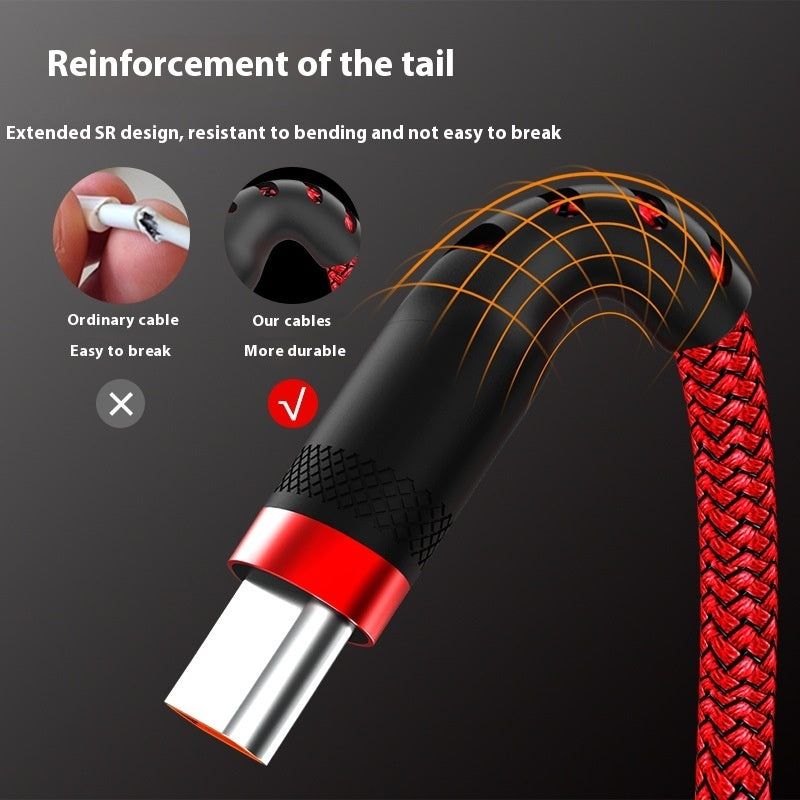 Lengthened Type-C Mobile Phone Charging Cable