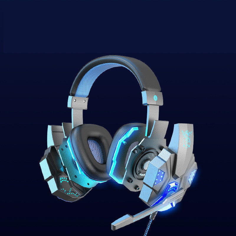Gaming 7.1 Wire-controlled ight-emitting Headphones