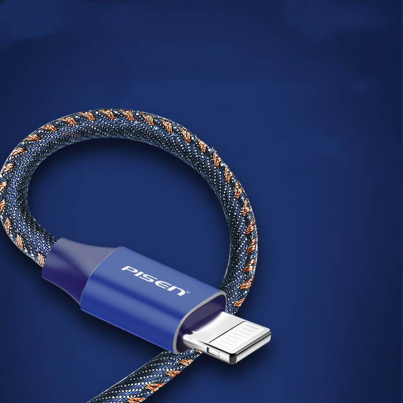 Denim Mobile Phone Fast Charging Data Cable