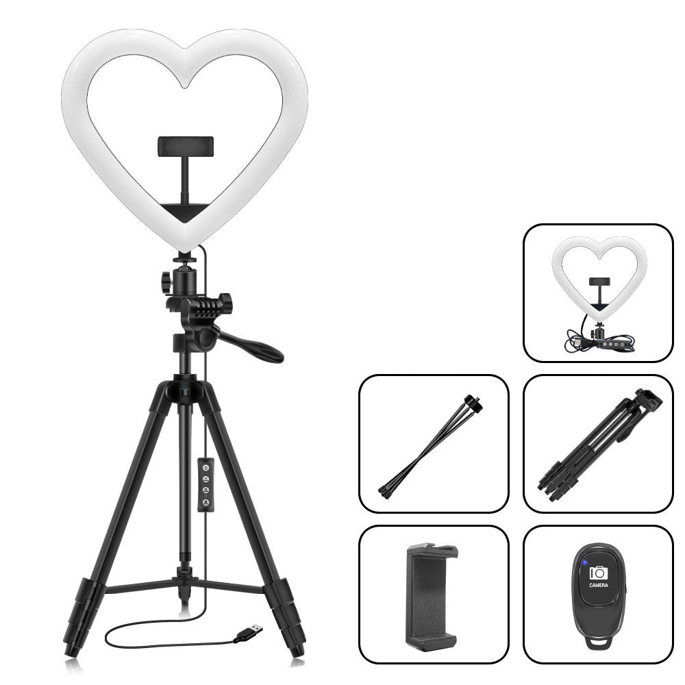 12 Inch Love Style RGB Ring Light With Tripod
