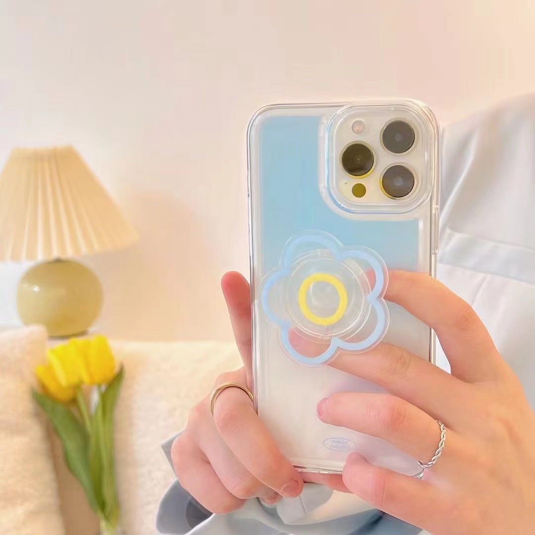 Advanced Gradient Blue Colorful Shell Phone Case